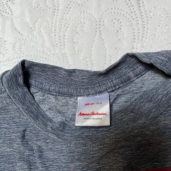 Hanna Andersson Sunblock UV Tee Size 4 - Picture 5 of 5